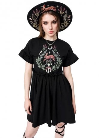 Restyle Hare Moon Mini Dress
