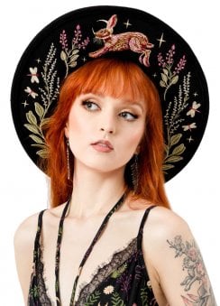 Hare Moon Wide Brim Hat