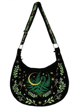 Restyle Herbal Embroidered Hobo Bag