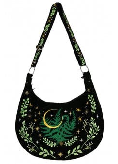 Herbal Embroidered Hobo Bag