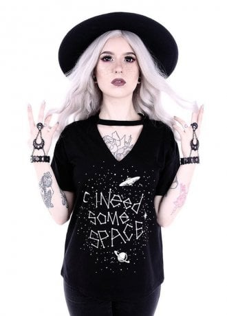Restyle I Need Some Space Choker Top