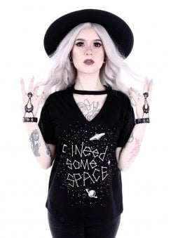 I Need Some Space Choker Top
