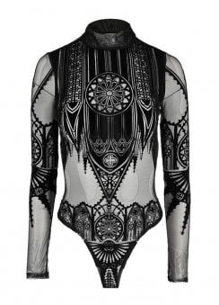 Inverted Cathedral Mesh Bodysuit