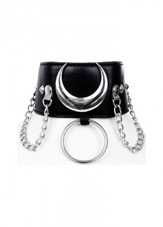 Restyle Iron Moon Gothic Collar