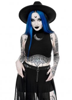 Jasmin Crescent Moon Crop Top