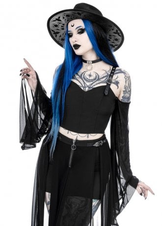 Restyle Midnight Veil Long Sleeve Top