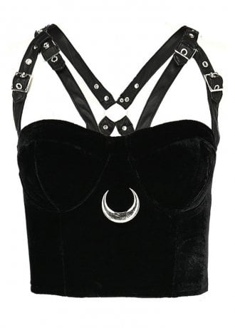 Restyle Moon Harness Top