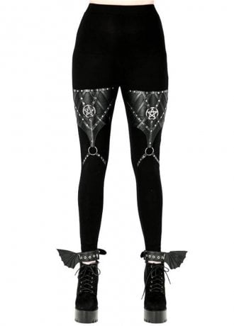 Restyle Pentagram Harness Leggings