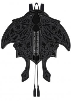 Suede Obsidian Moth Backpack