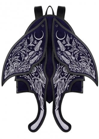 Restyle Umbra Noctis Moth Backpack