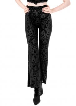 Unhallowed Burn-Out Bell Bottoms