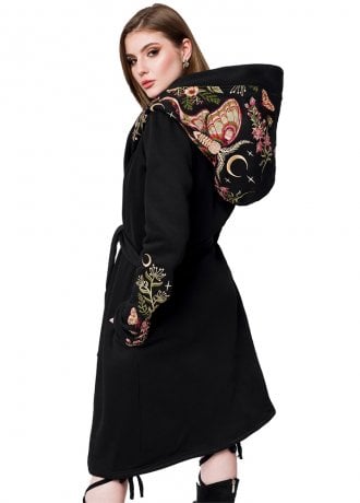 Restyle Wilderwood Embroidered Hoodie
