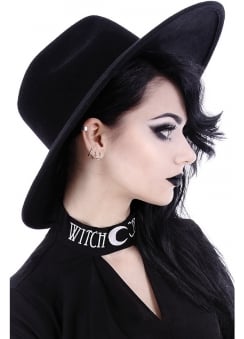 Witch Wide Brim Hat