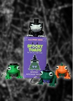 Spooky Toads Mystery Keychain Figure