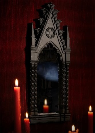 The Blackened Teeth Odette Gothic Cathedral Mirror