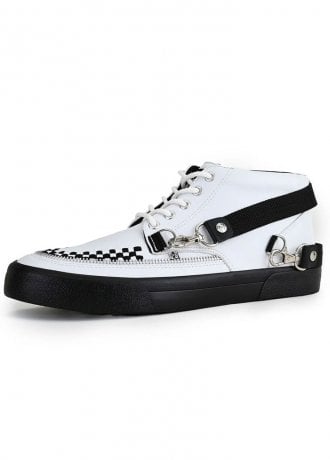 TUK Shoes Creeper Sneaker Mid Top White TUKskin™