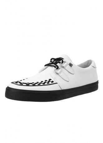 TUK Shoes Creeper Sneaker White Leather