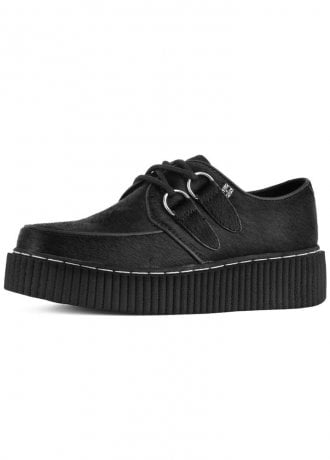 TUK Shoes Vintage Creeper Black Hair
