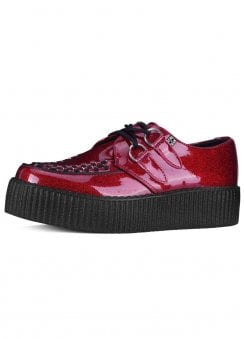 Viva High Creeper Red Glitter