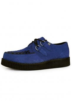 Viva Low Creeper Blue Suede