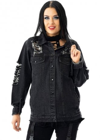 Vixxsin Dyani Distressed Denim Jacket