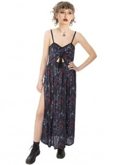 Graveyard Bloom Maxi Dress