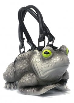 Grey Toad Bag With Glow Eyes
