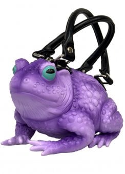 Lilac Toad Bag With Glow Eyes