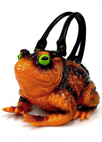 Windy Willow Orange Toad Bag